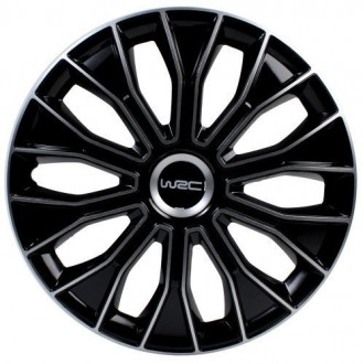 Copricerchi sportivi WRC in ABS  Mod. Bicolore...