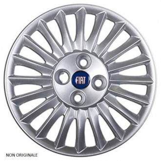 Copricerchio per  Fiat Grande Punto Logo Blu...