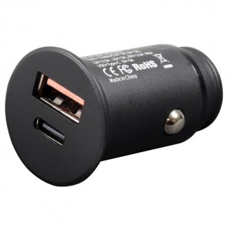 Carica batteria da accendisigari a doppia presa...