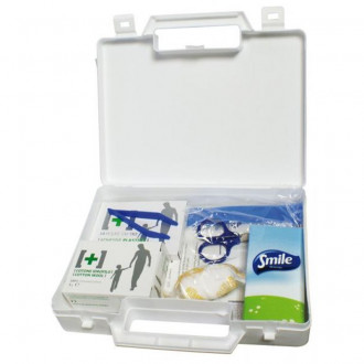 Kit di emergenza di primo soccorso con piccola valigetta