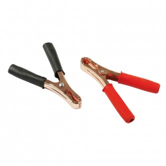Coppia pinze per cavi batteria auto