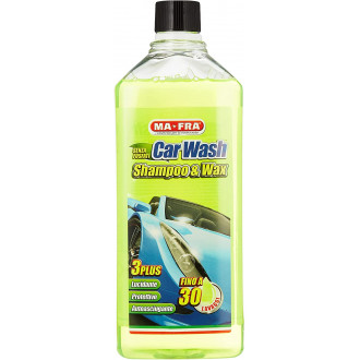 Shampoo Ma-Fra con cera lucidante per auto,...