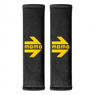 Coppia cuscini passacintura Momo Arrow neri con...