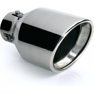 Terminale di scarico in acciaio inox lucido...