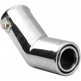 Terminale di scarico in acciaio inox lucido...