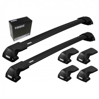 Portatutto Thule completo barre nere e Kit per...