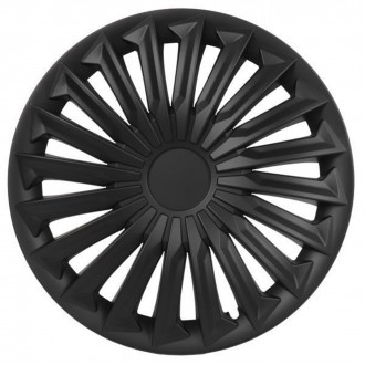 Copricerchi Alulook in ABS Mod. Joy Black  16...