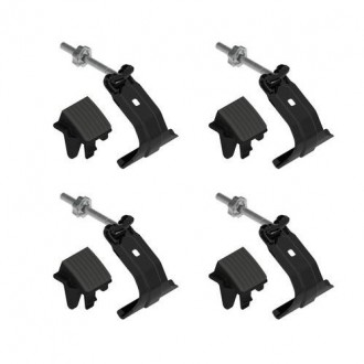 Snap Steel K-3 kit attacchi Clamp per barre...