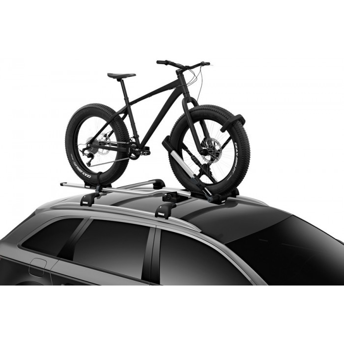 Portabici da tetto Thule UpRide 599 per Bici con telaio in carbonio