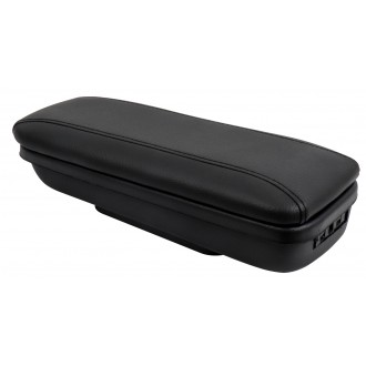 Bracciolo portaoggetti rivestito in similpelle...