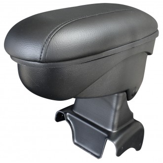 Bracciolo portaoggetti rivestito in similpelle...