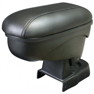 Bracciolo portaoggetti rivestito in similpelle...