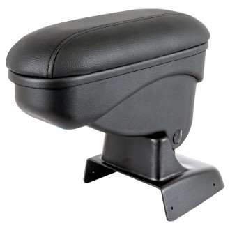 Bracciolo portaoggetti rivestito in similpelle...