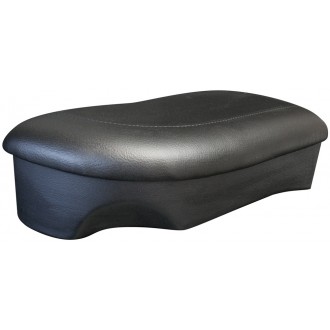 Bracciolo portaoggetti rivestito in similpelle...