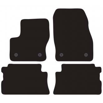 Set completo di tappeti in moquette su misura...