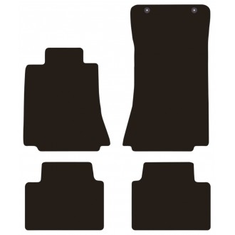 Set completo di tappeti in moquette su misura...