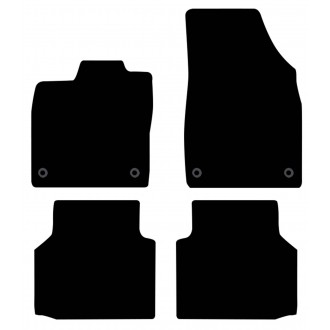 Set completo di tappeti in moquette su misura...