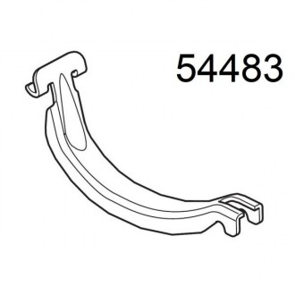 Thule 54483 morsetto per TopRide / FastRid