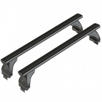 Barre portatutto in alluminio nero Nordrive...
