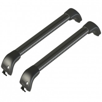 Barre portatutto in alluminio nero Nordrive...