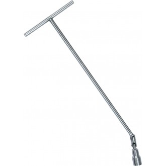 Chiave snodata per svitare candele auto 21 mm