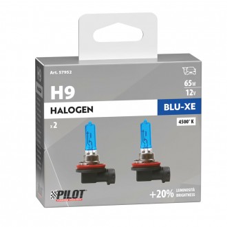 Lampada alogena Pilot Blu-Xe 12V - H9...