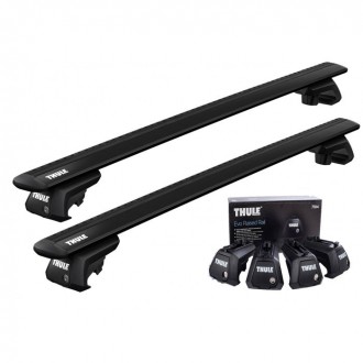 Portatutto Thule completo di WingBar Evo nere e...