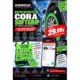 Calze da neve in tessuto antiscivolo SoftGrip...