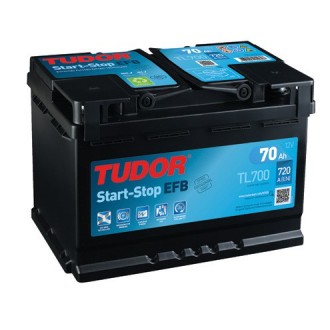 Batteria Auto Tudor  EFB  TL 700   Start&Stop...