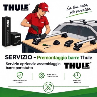 Premontaggio Barre Portatutto Thule – Servizio...