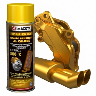 Vernice spray resistente al calore 800°C Giallo...