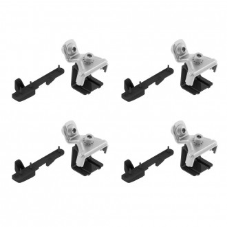 Snap Steel K-9 kit attacchi Clamp per barre...