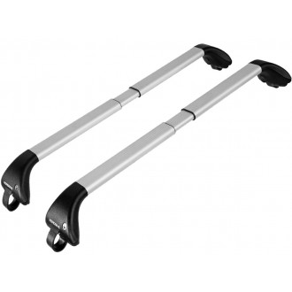 Coppia barre portatutto telescopiche in...