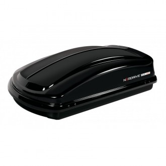 Box auto Nordrive in Abs 330 Litri  Nero lucido