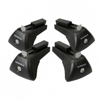 Set 4 piedi Nordrive In-Rail  per barre in...
