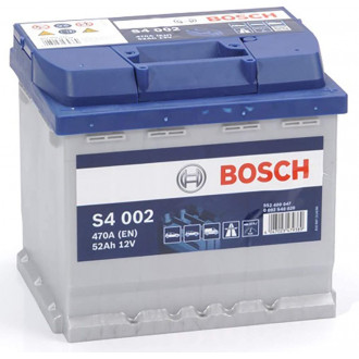 Batteria auto Bosch   S4002 " 52 Ah"